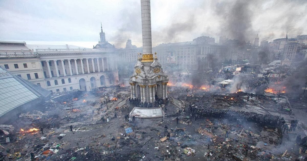 После событий 2014 года на Украине началась война