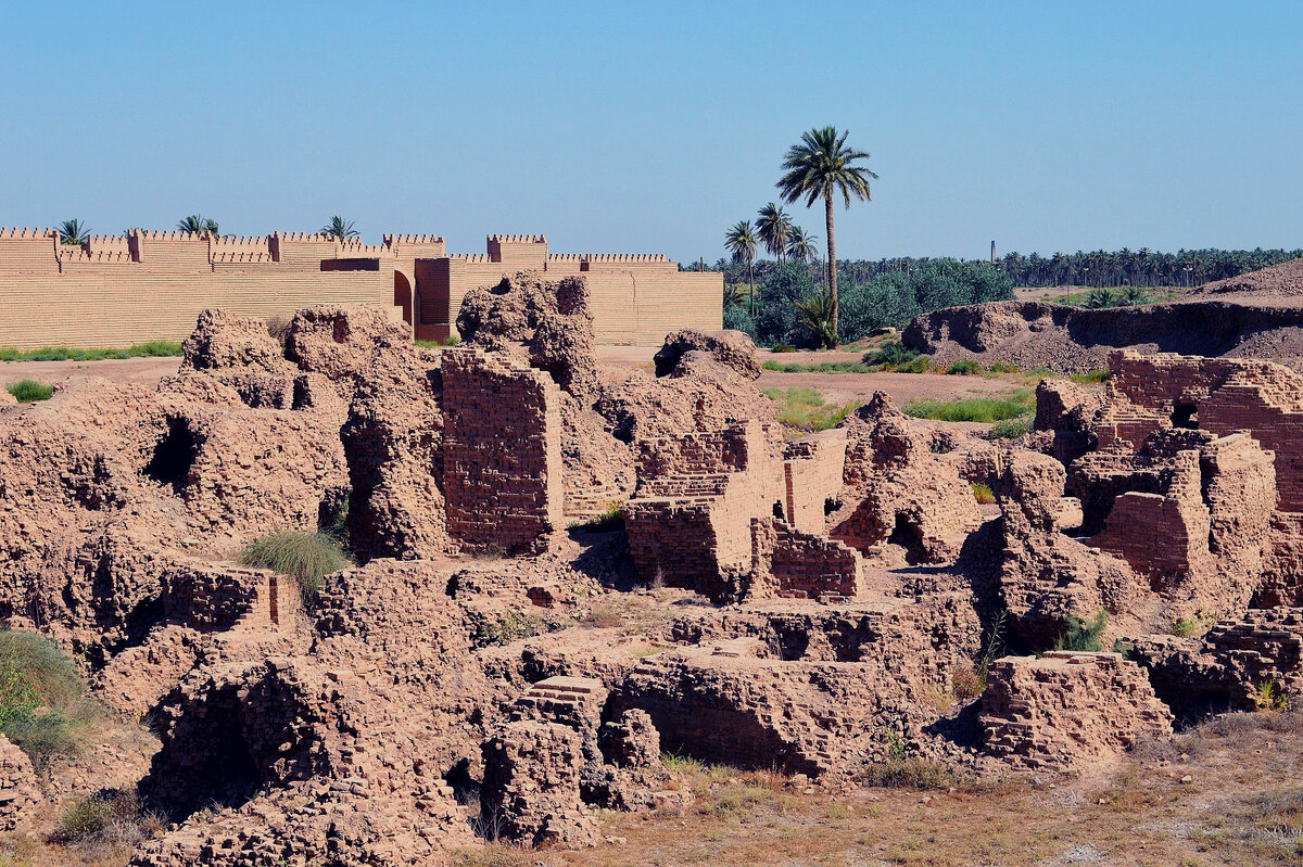 Руины Вавилона, фото наши дни