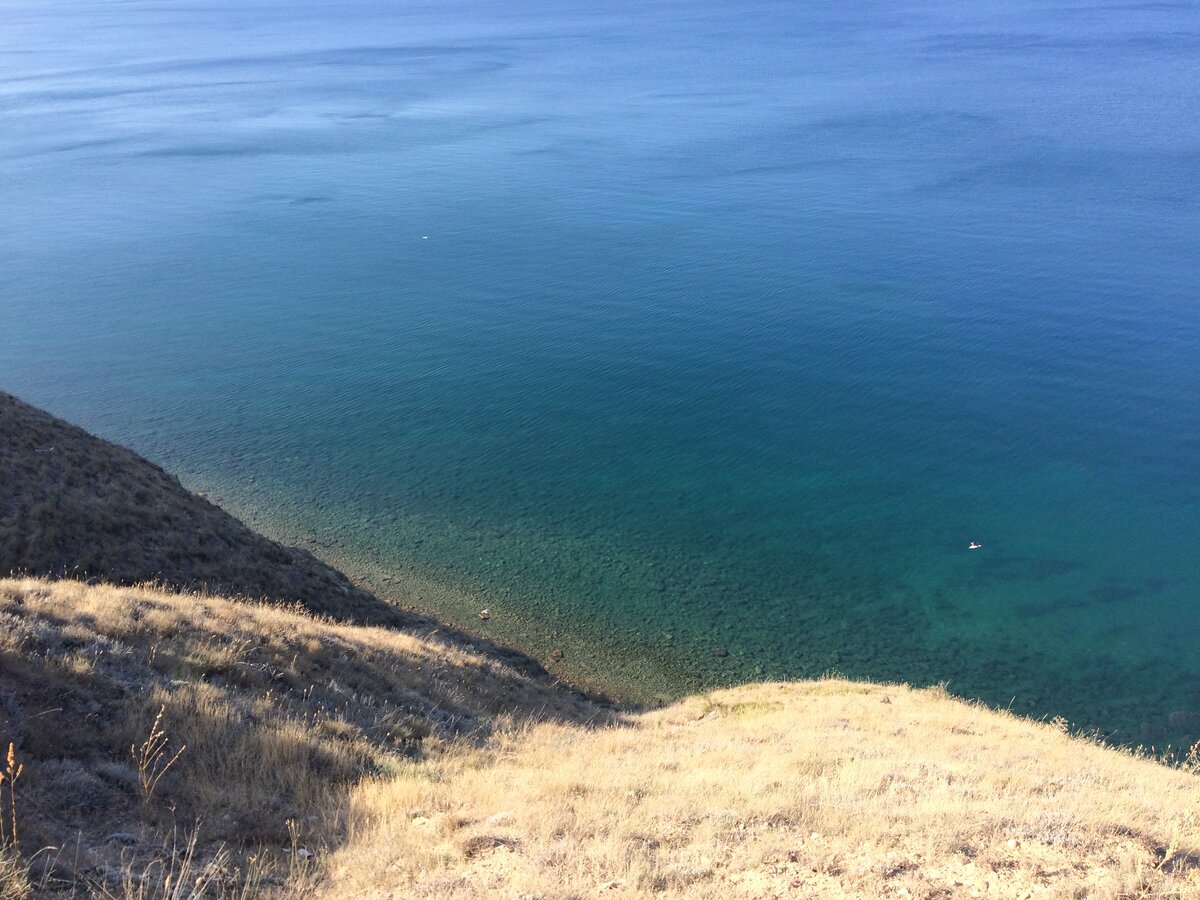 Такая чистая прозрачная вода