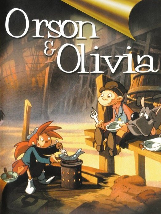 Орсон и Оливия за любимым делом - обедом) Постер (с) TF1