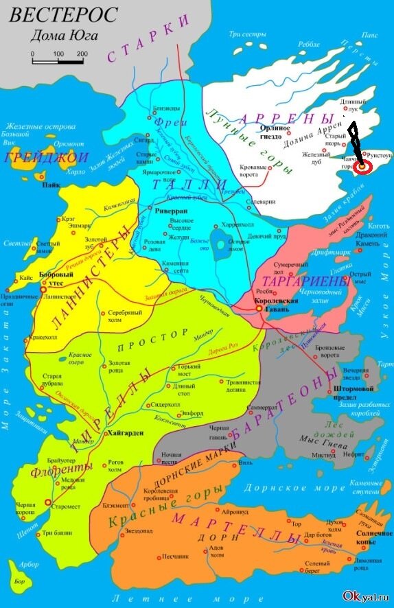 Чаячий город на карте.