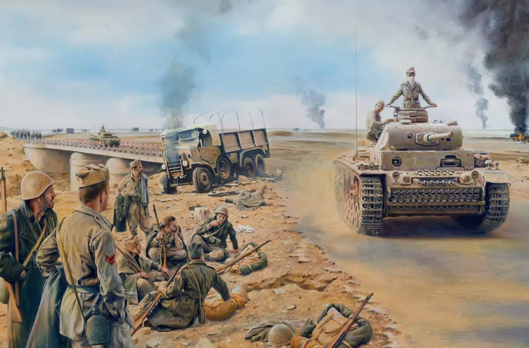 Вторая мировая война пустыня