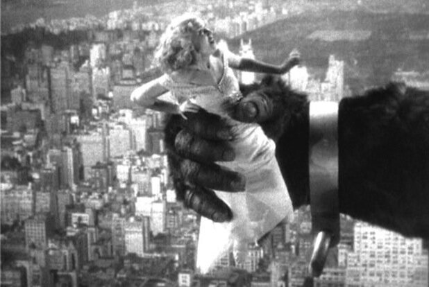 Фэй Рэй в фильме "Кинг Конг" (1933) 