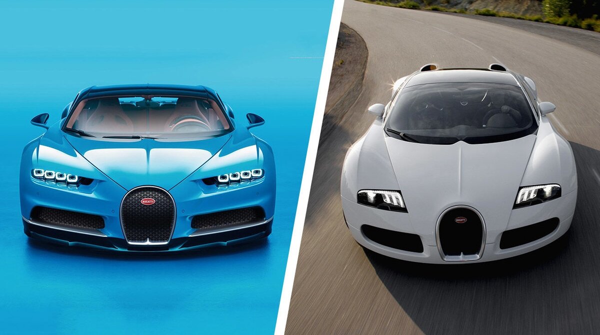 Что же лучше Bugatti Chiron или Bugatti Veyron? | Паша Перевертайло | Дзен