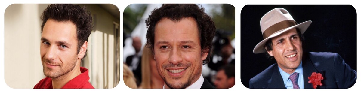 Итальянские актёры: Рауль Бова, Стефано Аккорси, Адриано Челентано