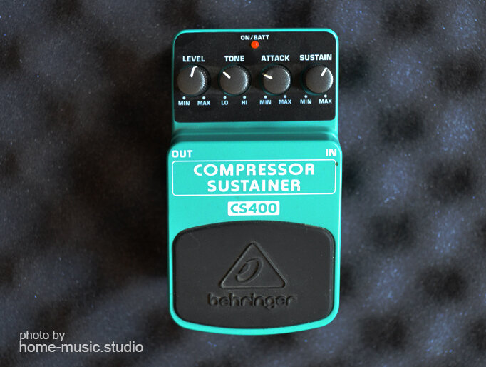 Compressor Sustainer Behringer CS400 для гитары и бас-гитары;