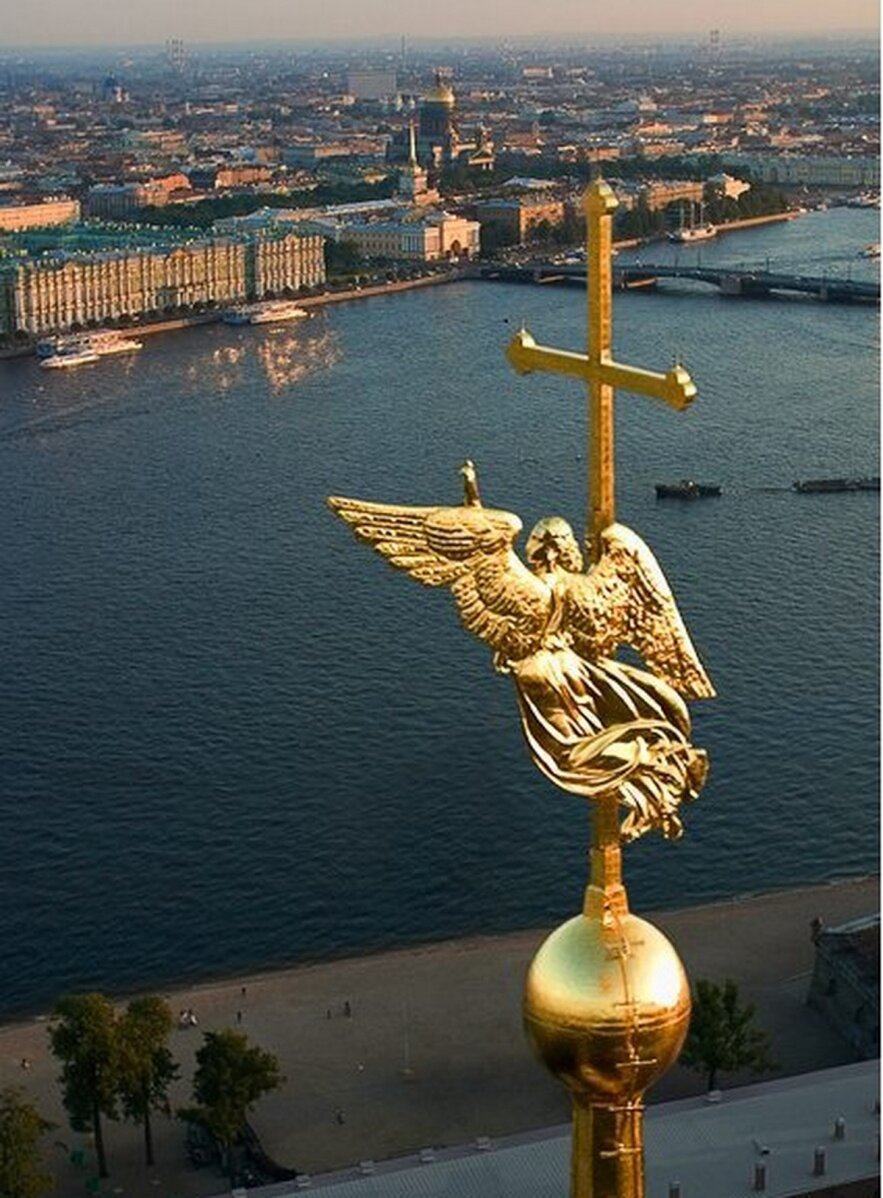 ангел над санкт петербургом