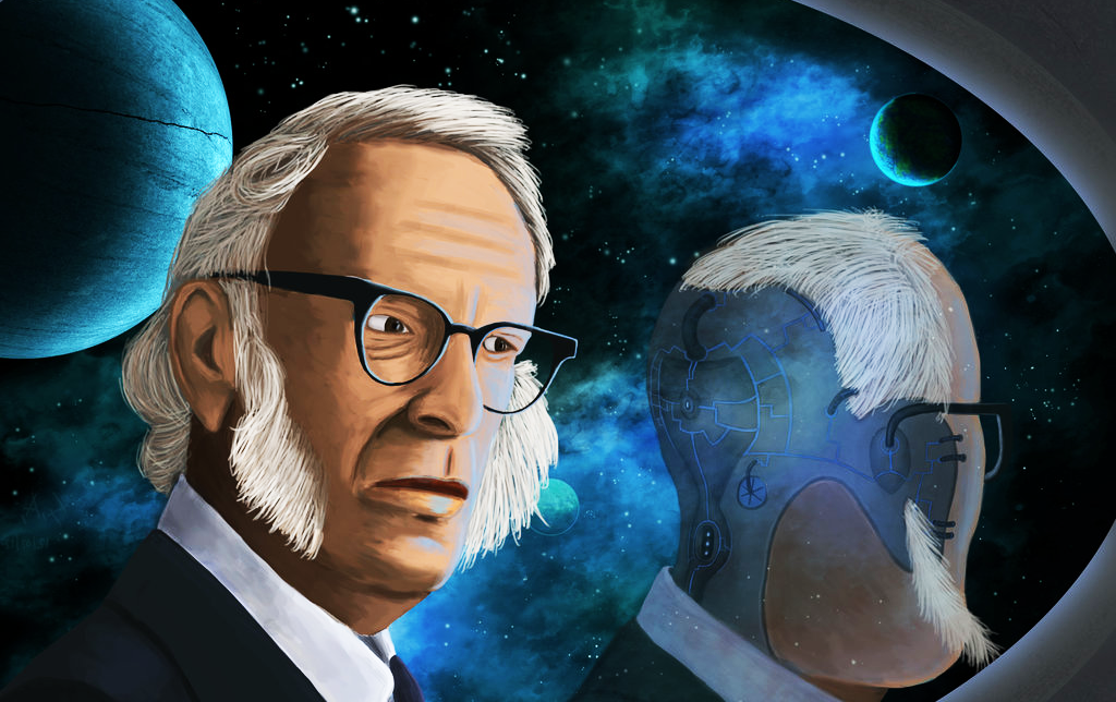 Писатель-фантаст Айзек Азимов. Айзек Азимов (Isaac Asimov). Биохимик Айзек Азимов. Айзек Азимов фантаст портрет.