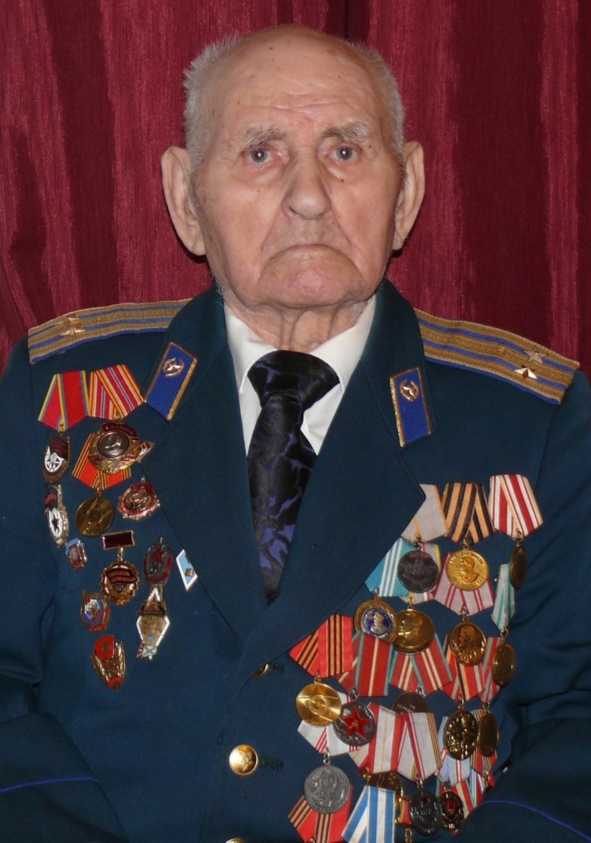 Участник Советско-японской войны Пётр Иванович Ситников. 2015 год. Фото автора.
