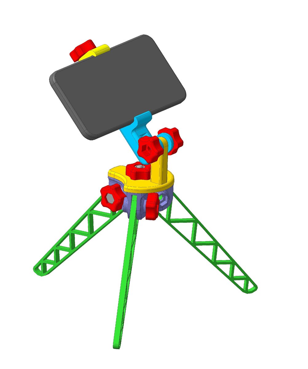 Изготовил себе мини-штатив для телефона. Получилось очень дешевое, но  функциональное устройство | Андрей Ухватов | Дзен