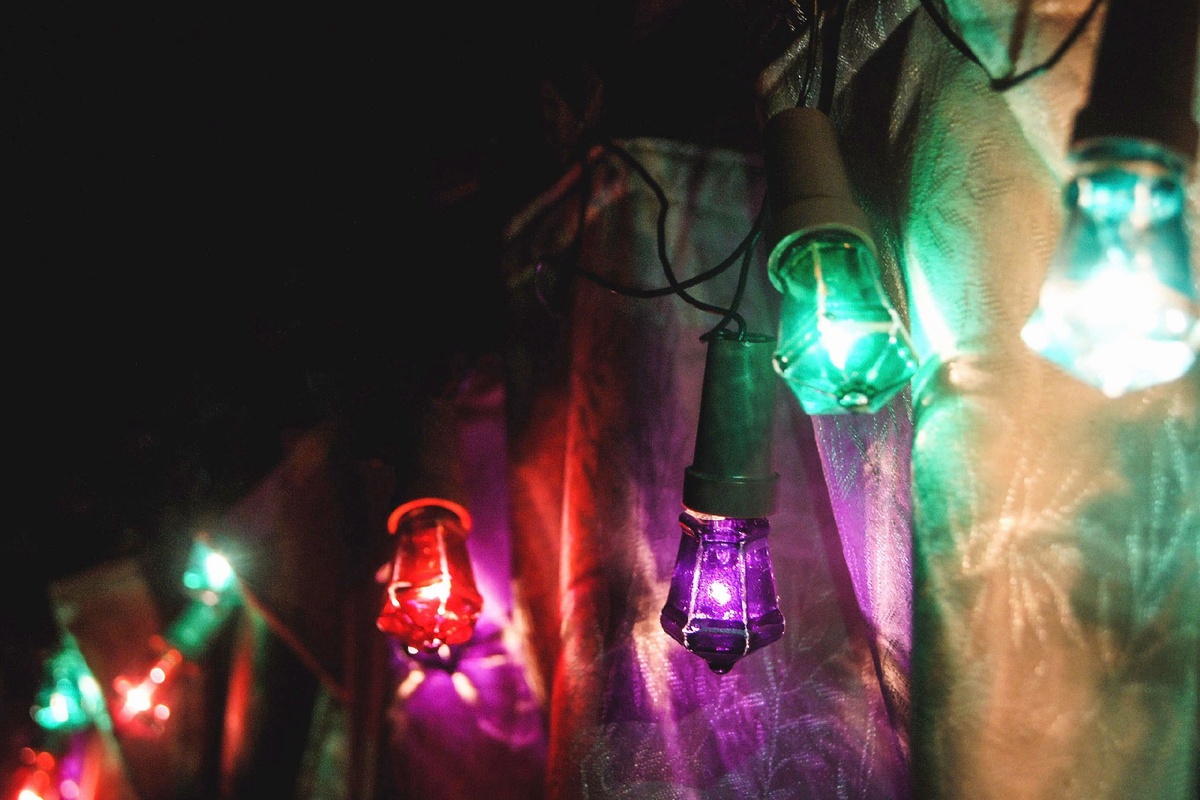 Этой гирлянде уже больше 40 лет -"Польские фонарики"