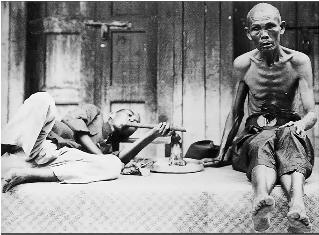 Типичная картина китайского отдыха вплоть до 1950х годов