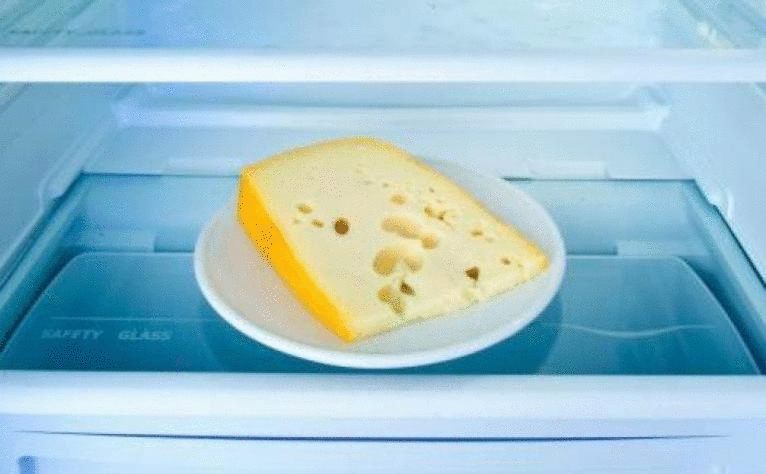 Как правильно хранить сыр в холодильнике - хранение в морозильнике