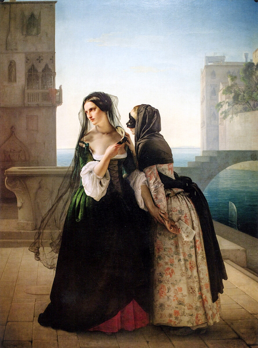 Франческо Айец «Совет о мести», 1851 год