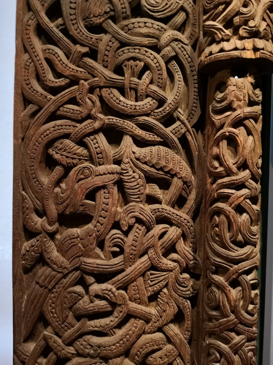 Портал церкви, регион Согн, западная Норвегия