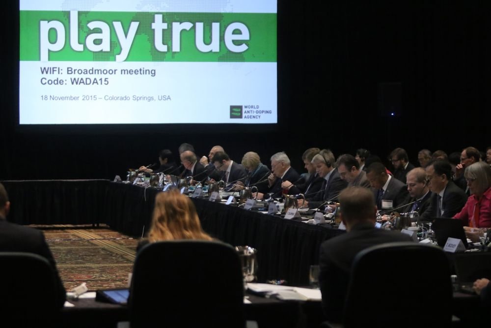 Заседание исполкома WADA. Фото: gazetaesportiva.com. 