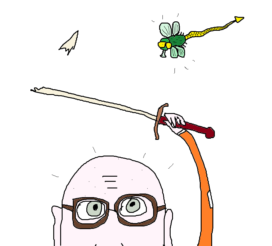 Это я борюсь с драконом. (Великий и ужасный Paint)