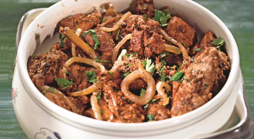 Пример сервировки