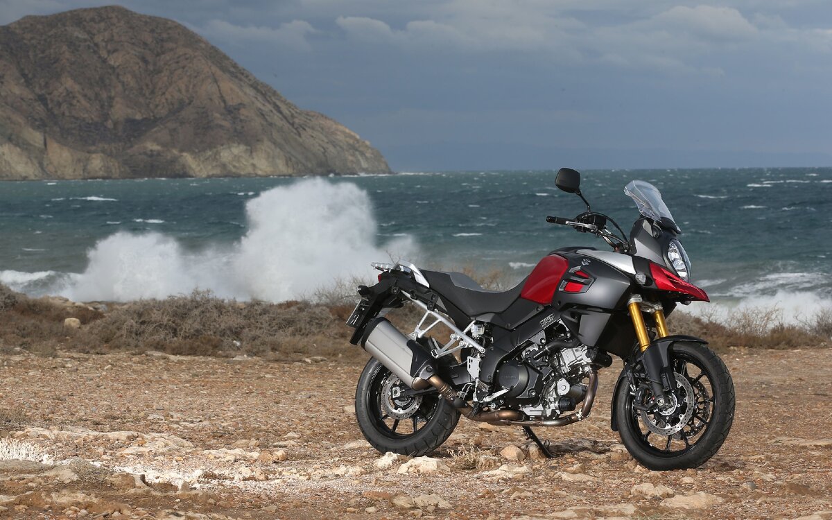 Suzuki dl1000 v-Storm руль