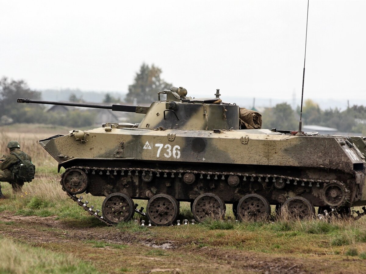 БМД-2 во всей своей красе.