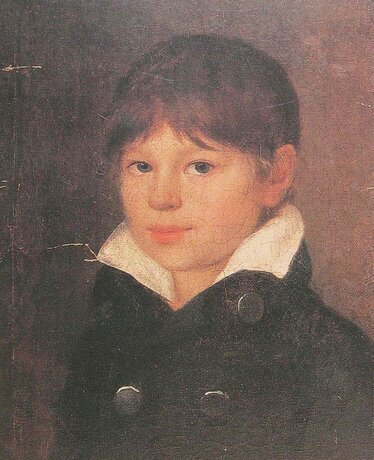 Портрет Дмитрия Иринарховича Завалишина. Неизвестный художник. Тверь. 1814 г. Собрание Б. И. Еропкина.