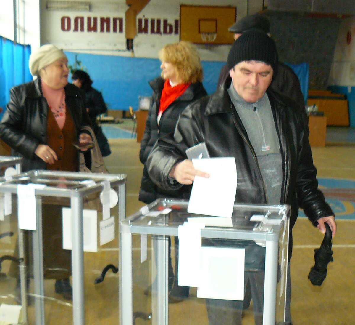 Референдум в Крыму. Фото Марка Агатова. Евпатория 2014