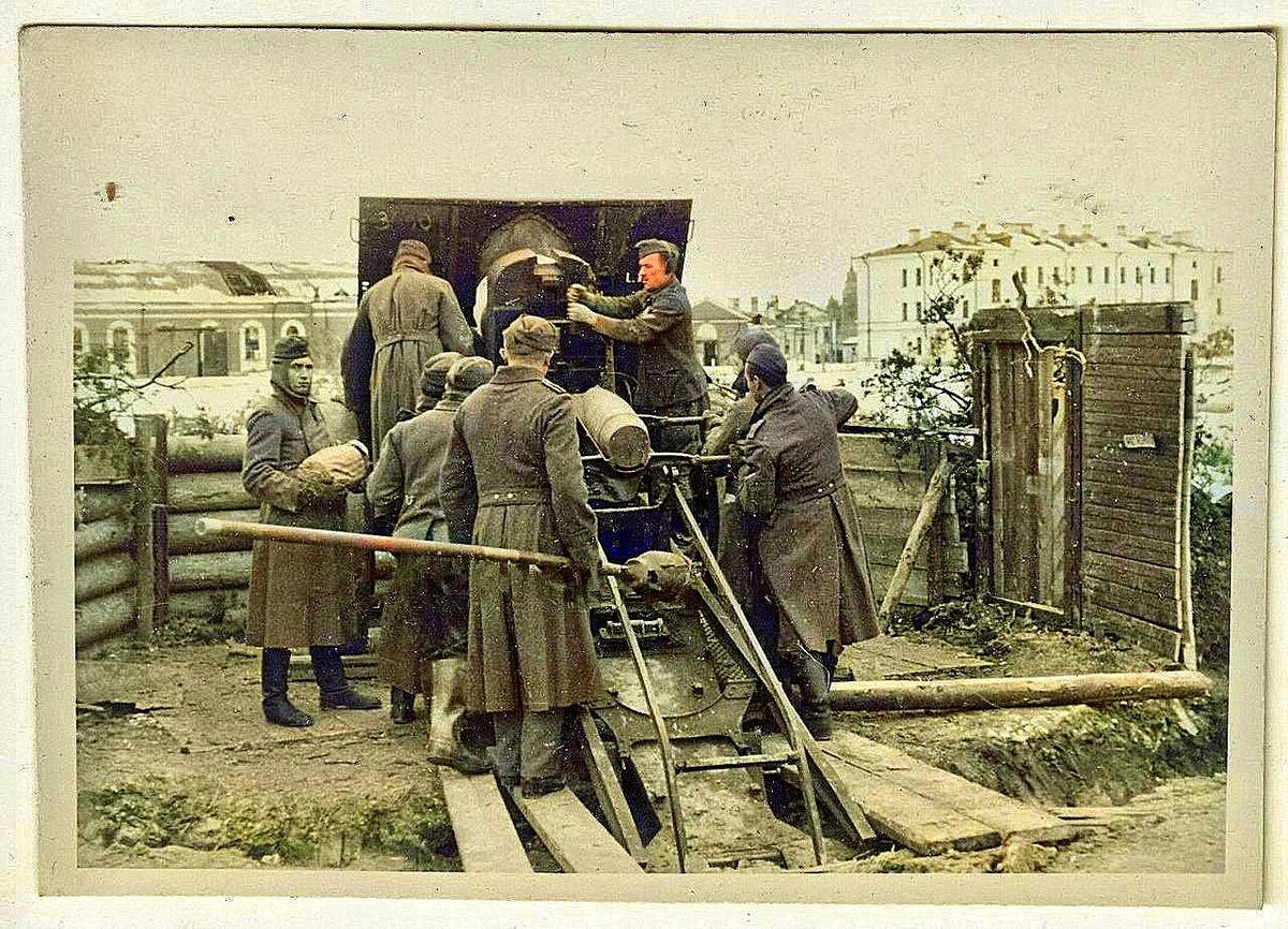 Французская мортира Петергоф ул.Аврова.