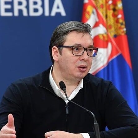 Официальный аккаунт президента Сербии в Инстаграм
