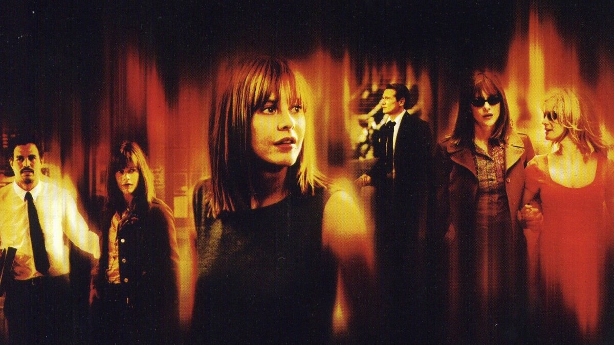 Коллаж для постера к фильму "Тёмная сторона cтраcтu" (2003)