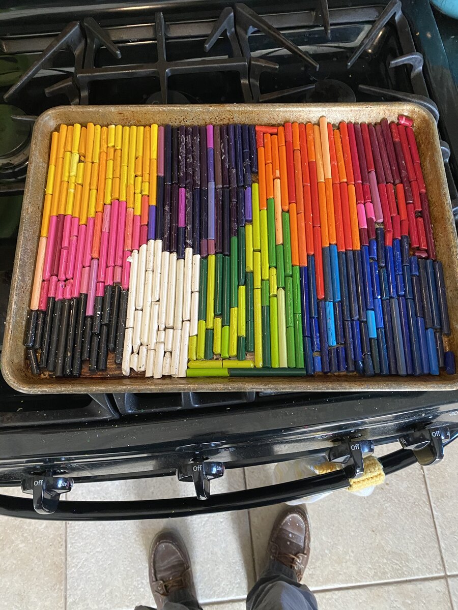 Восковые карандаши