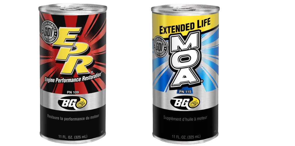 Промывка BG 109 и кондиционер моторного масла BG 115