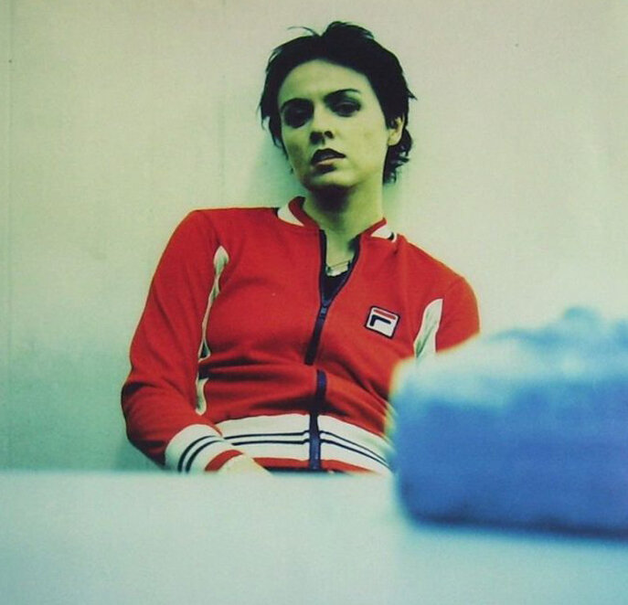 Sleeper’s Louise Wener одетая в Fila Settanta Mk1 track top