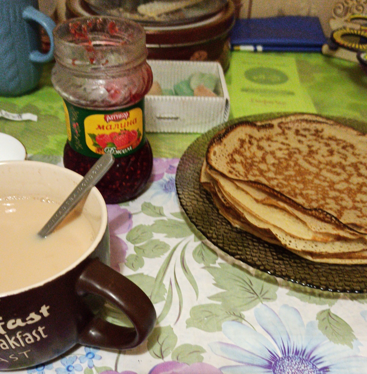 Мои первые БЛИНЫ!