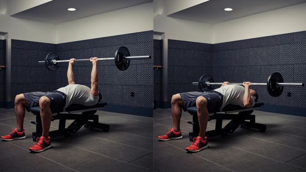Жим лёжа узким хватом