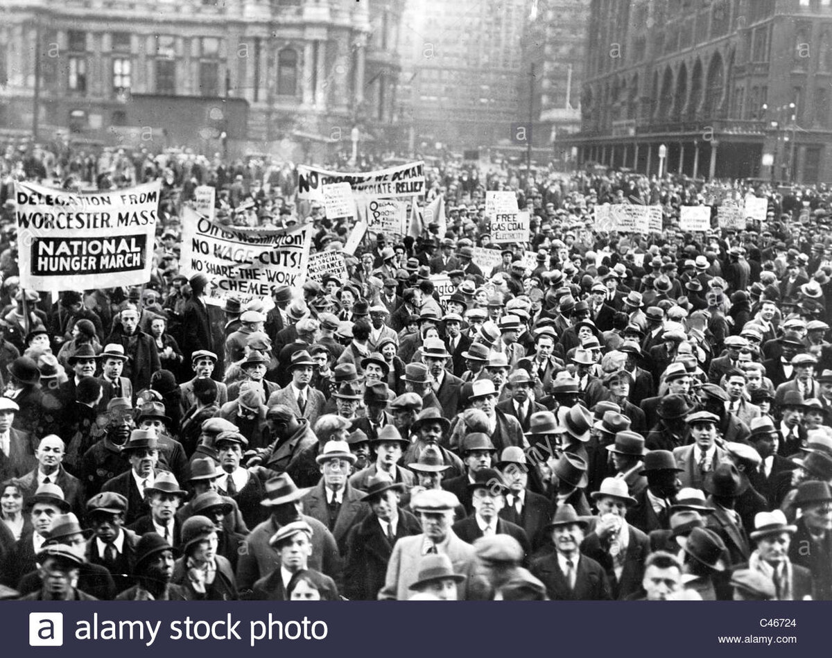 Времена Великой депрессии. США.