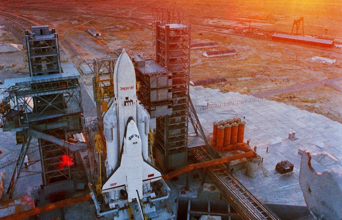 Буран на стартовой площадке. Фото tass.com