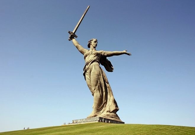 Родина-мать в Волгограде