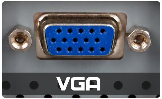 Разъем VGA.