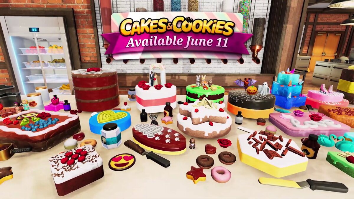 (Версия где можно готовить сладости)