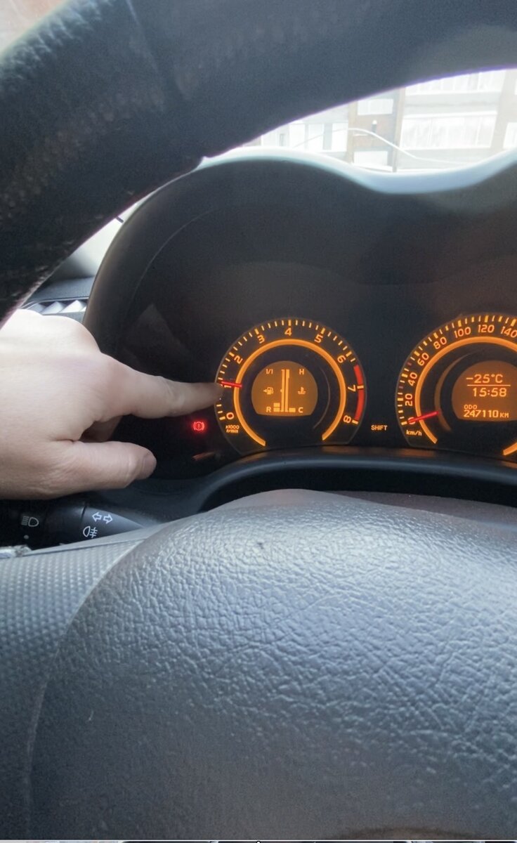 ЭБУ сам установит прогревочные обороты для вашего автомобиля