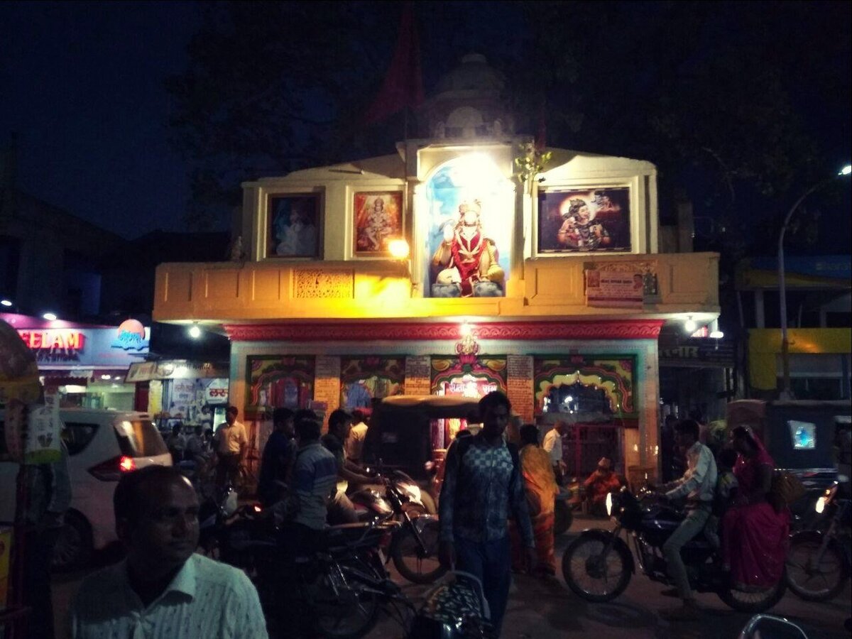 Вечерняя улица в городе Итарси. 