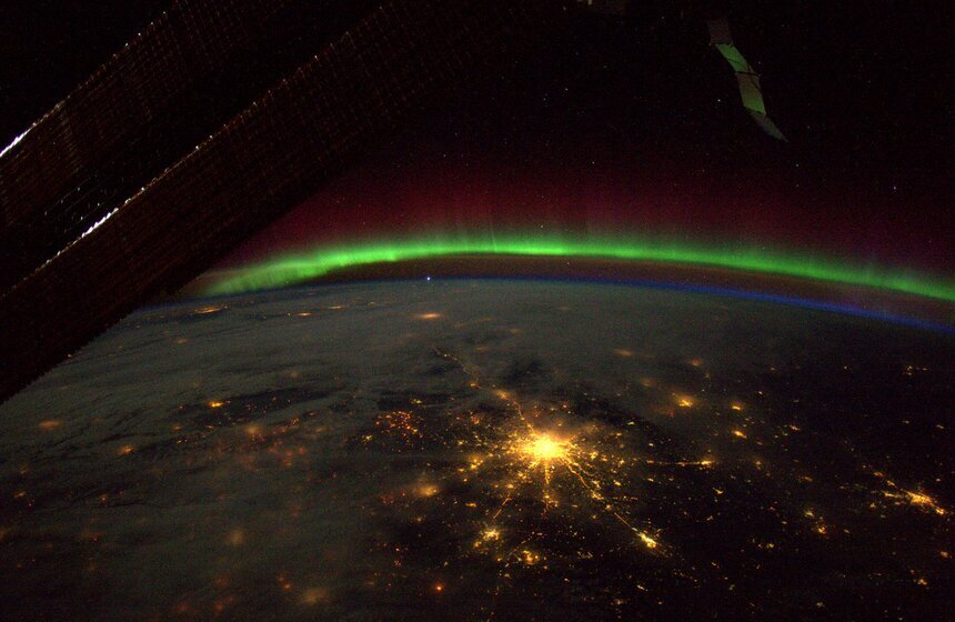 Москва из космоса 