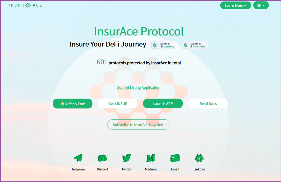 InsurAce платформа страхования,  defi. 1, часть.