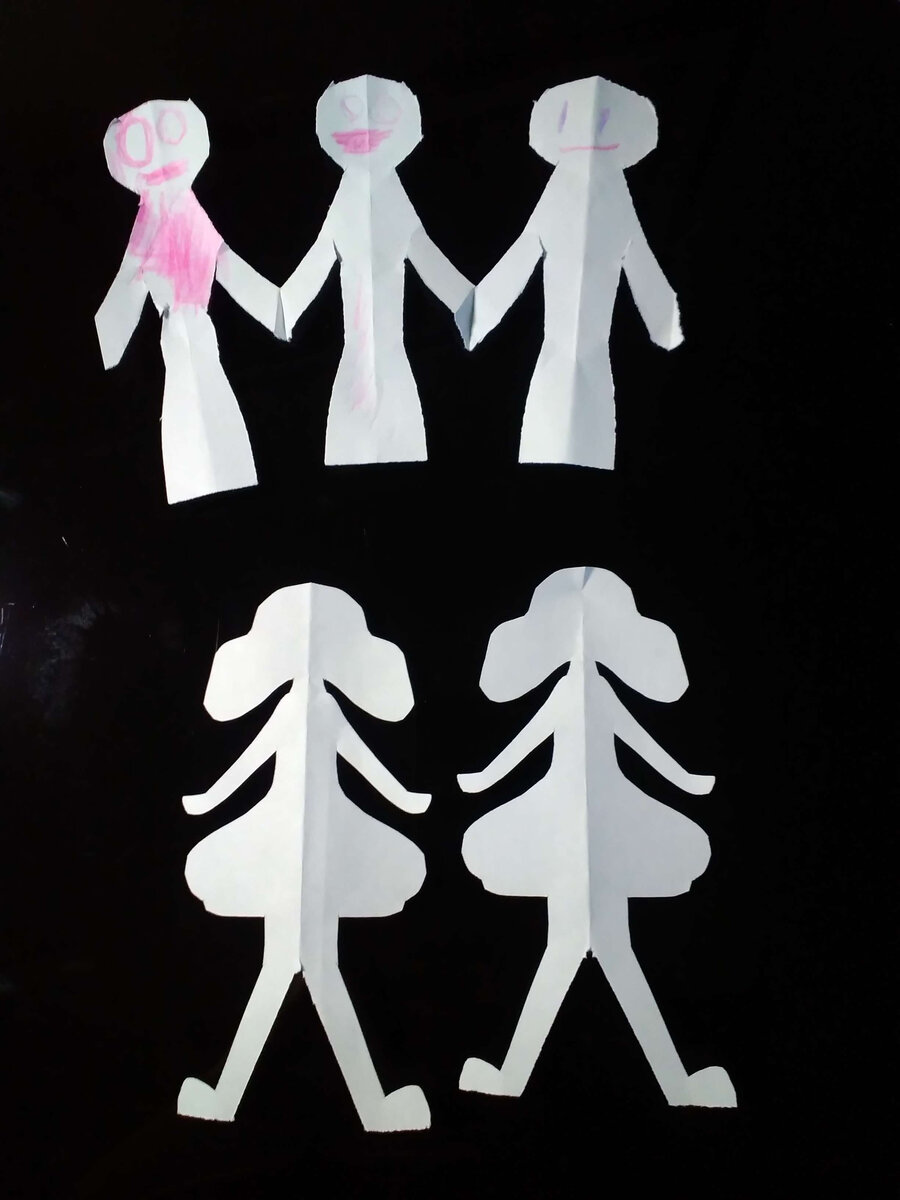 Гирлянда из человечков? Прекрасная мысль!)))