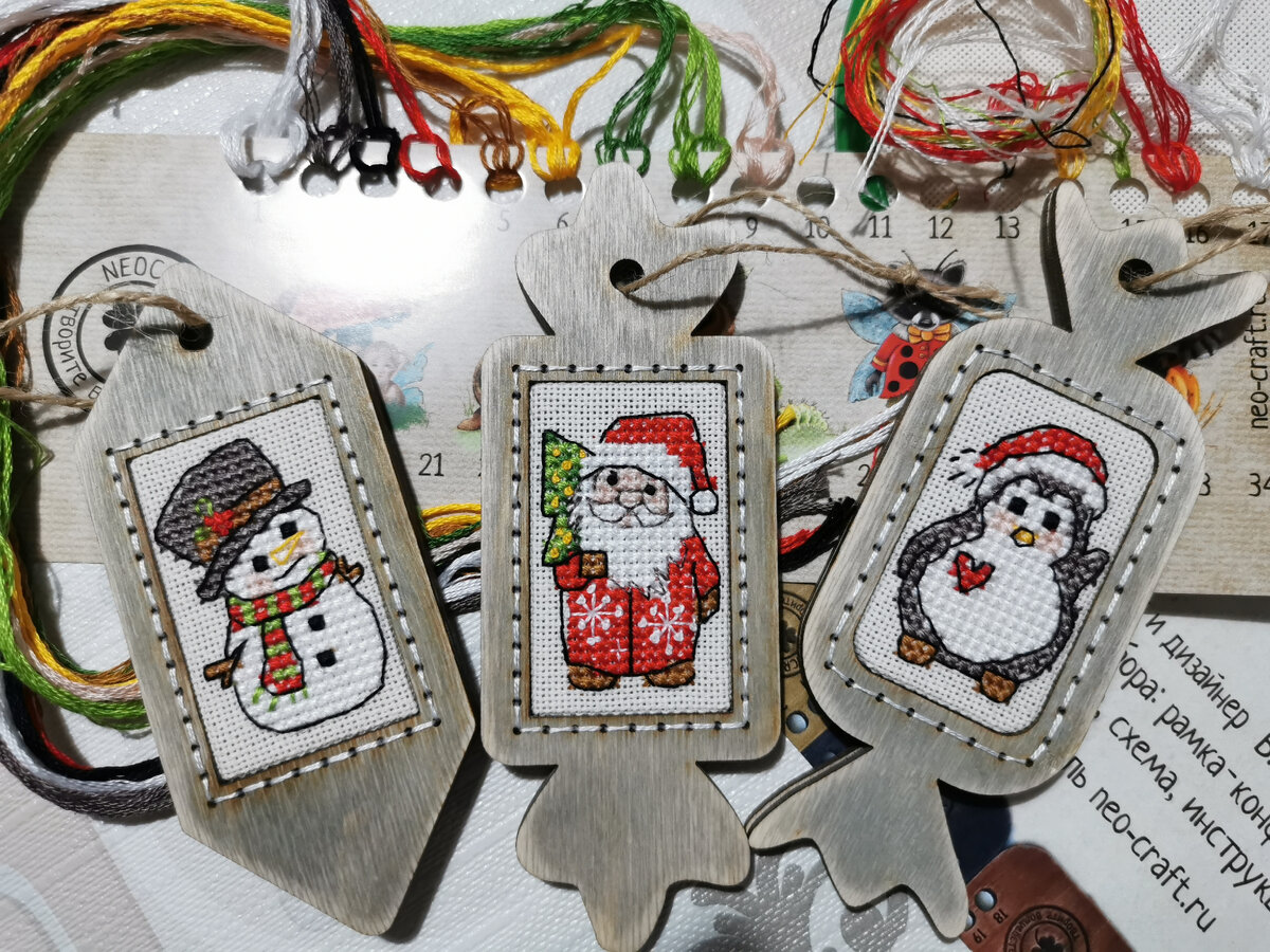 Чудесные украшения для дома своими руками. Вышивка крестом Екатерины Штефан