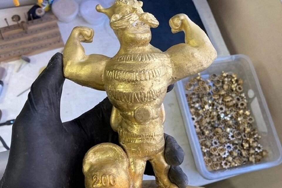     Силач становился жертвой вандалов уже четыре раза. Фото: Симферопольские пчелы/VK