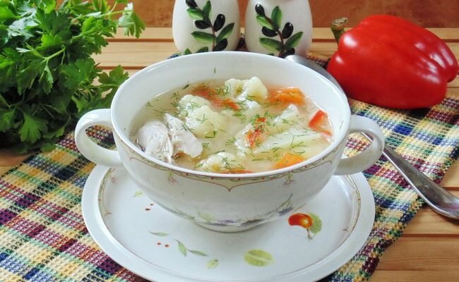 Суп овощной для детей - пошаговый рецепт