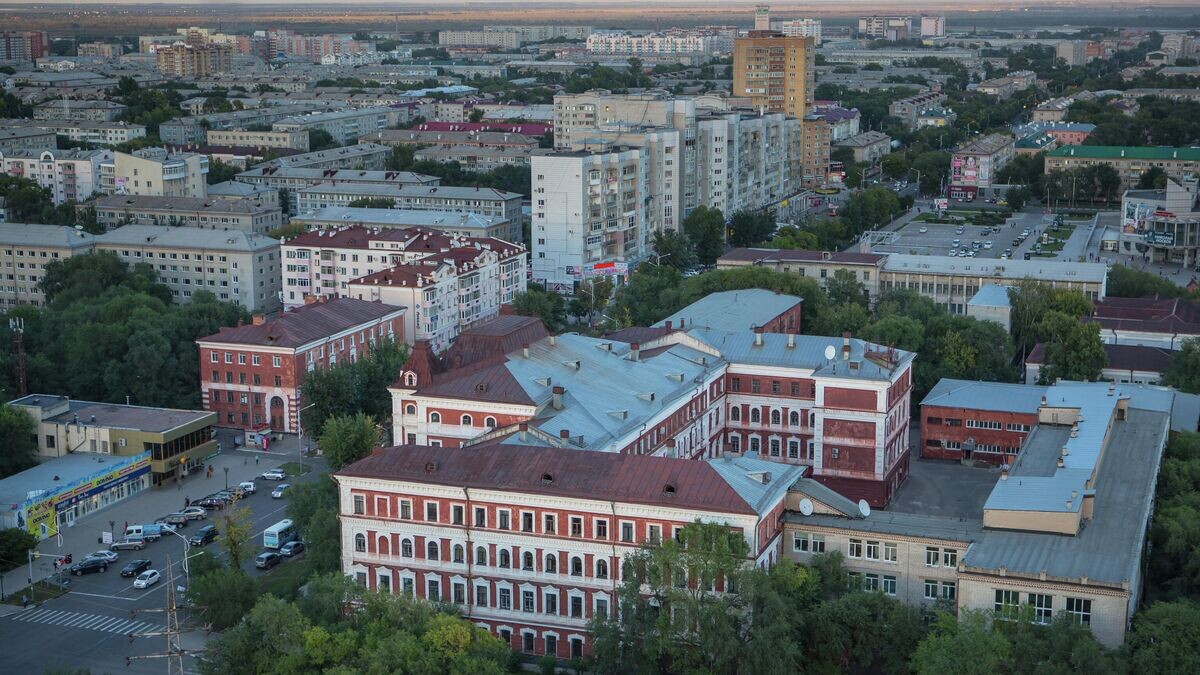    Вид на город Благовещенск в Амурской области© РИА Новости / Игорь Агеенко