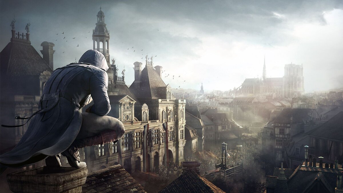 Изображение из игры "Assassin’s Creed Unity"