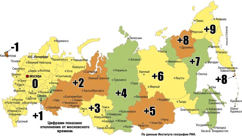 если в москве 20.00 то во владивостоке